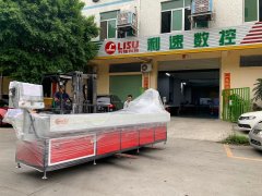 湖北王總再次定購一臺LS-3040T 自動換刀鉆管機(jī)